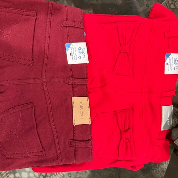 ❤️Mayoral NWT stretchy jeggings size 6 ❤️💕🌷 - Picture 3 of 3